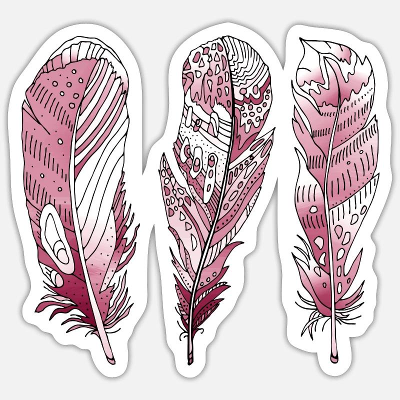 Stylo - Sticker taille S (10 x 10 cm) - blanc mat