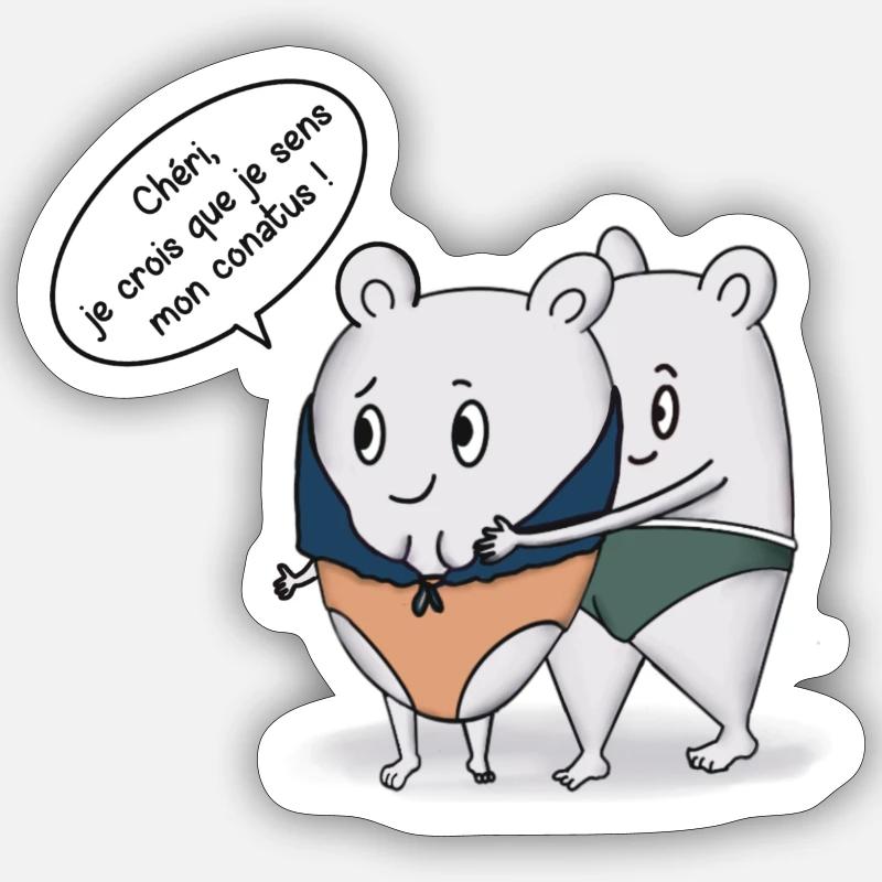 Sticker taille S (10 x 10 cm) - 