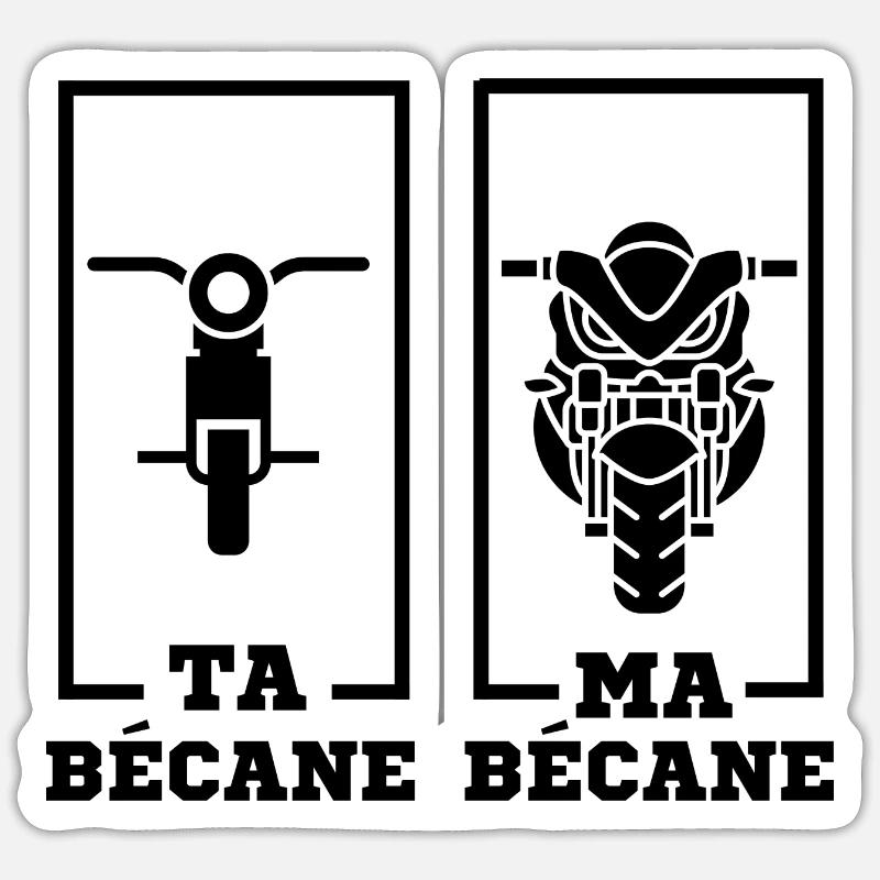 Sticker taille S (10 x 10 cm) - 