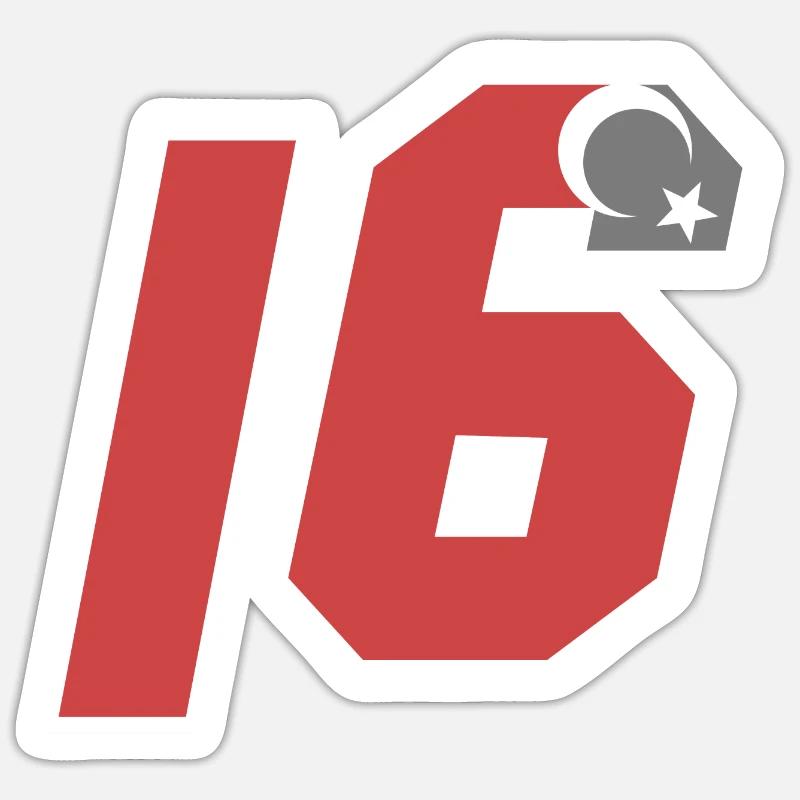 Sticker Größe S (10 x 10 cm) - 