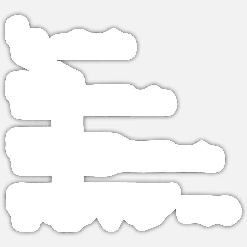 Sticker taille S (10 x 10 cm) - 