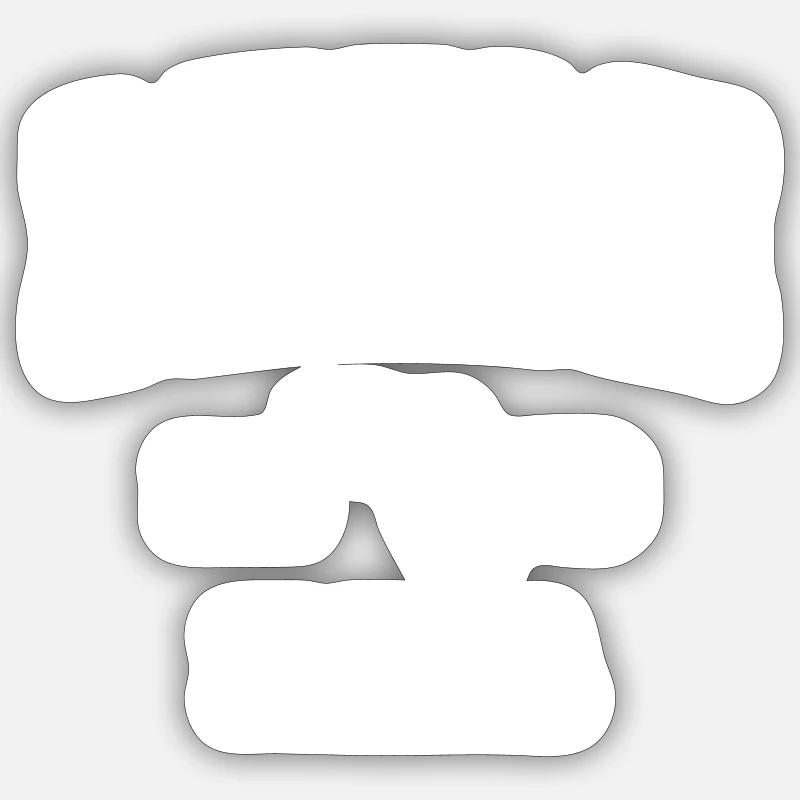 Sticker Größe S (10 x 10 cm) - 