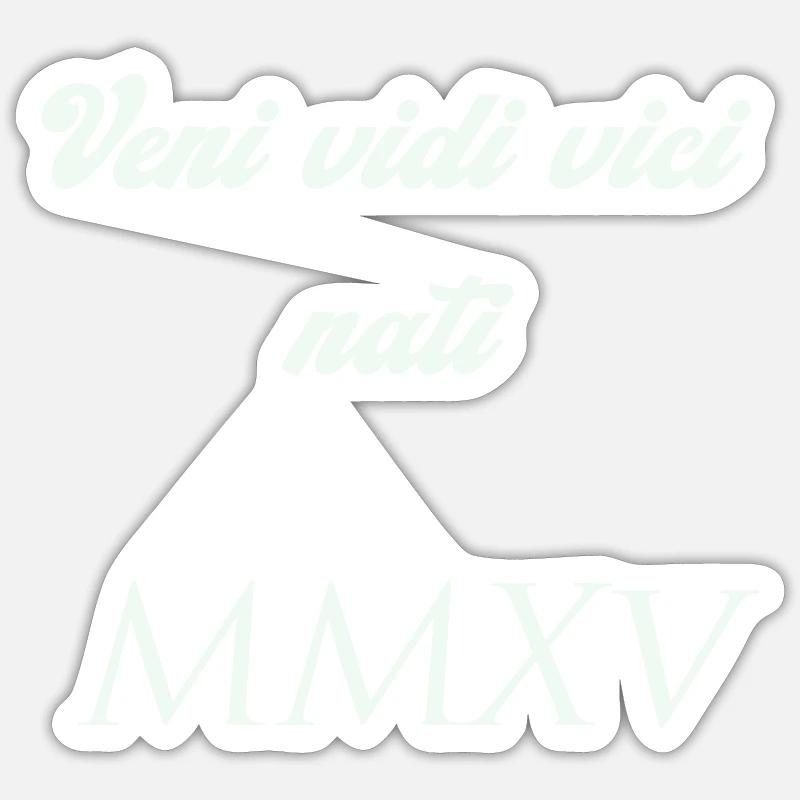 2015 Sticker Größe S (10 x 10 cm)