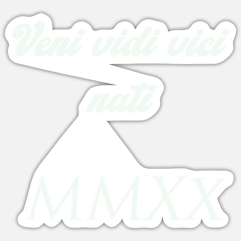 2020 Sticker Größe S (10 x 10 cm)