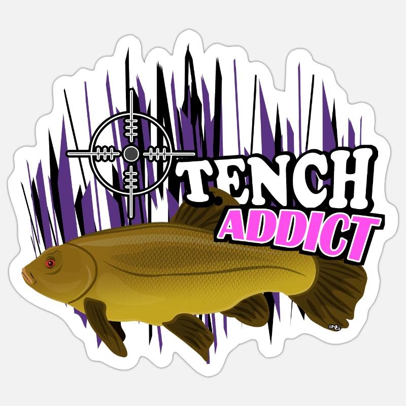 Tench Sticker size S (10 x 10 cm)