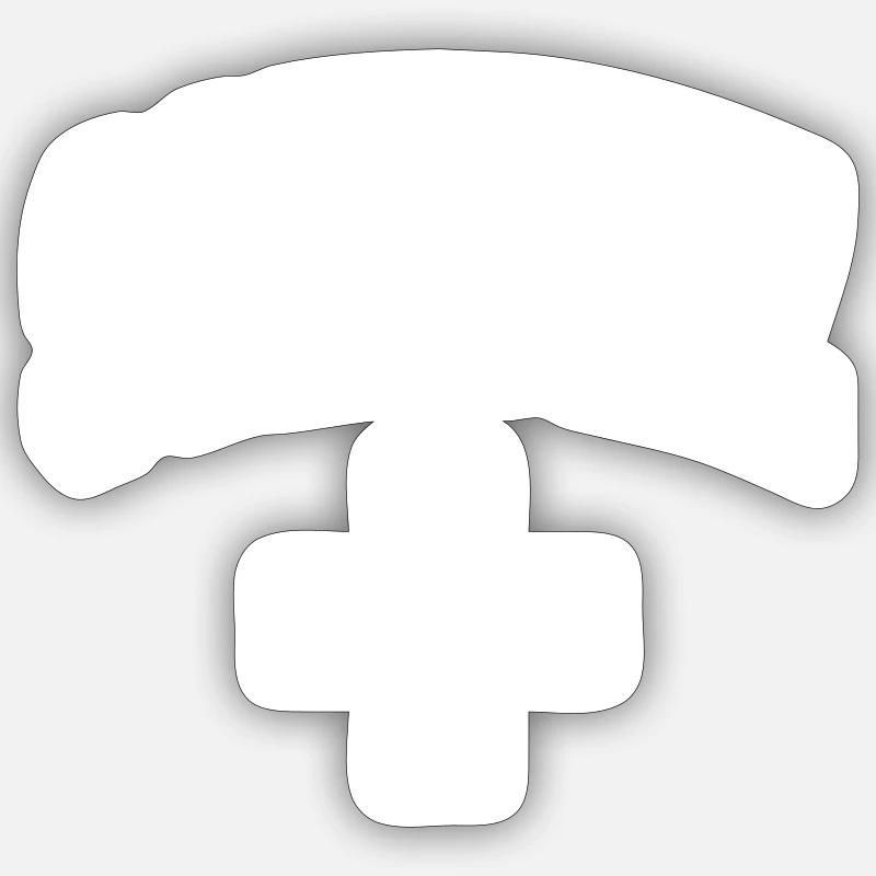 Sticker Größe S (10 x 10 cm) - 