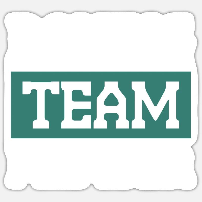 Équipe de boxe Sticker taille S (10 x 10 cm)