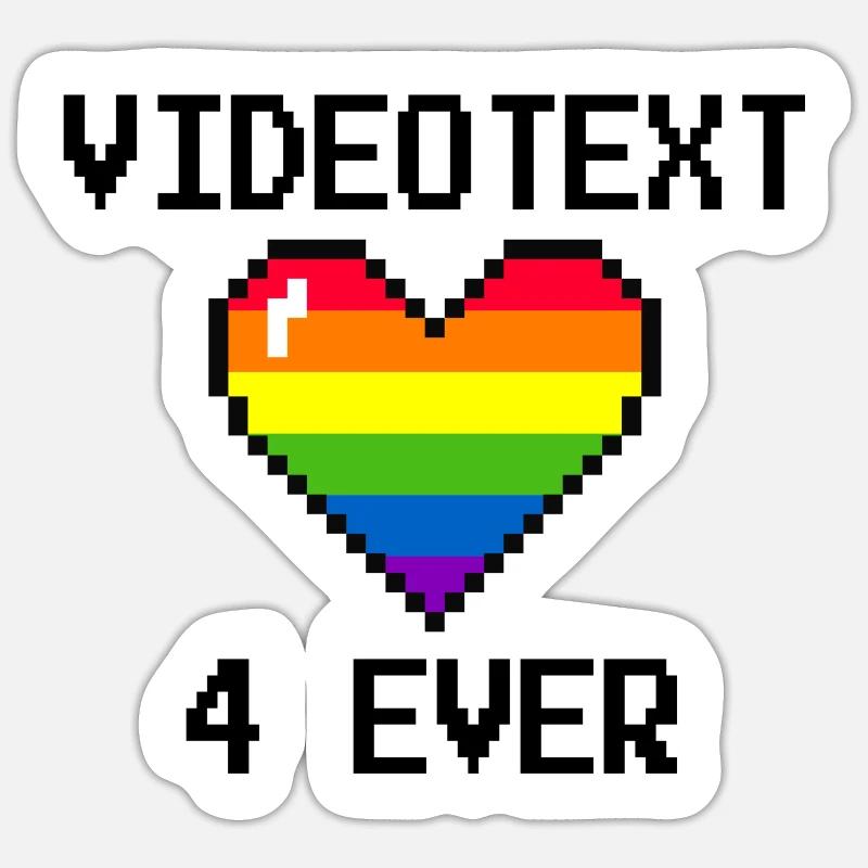Sticker Größe S (10 x 10 cm) -