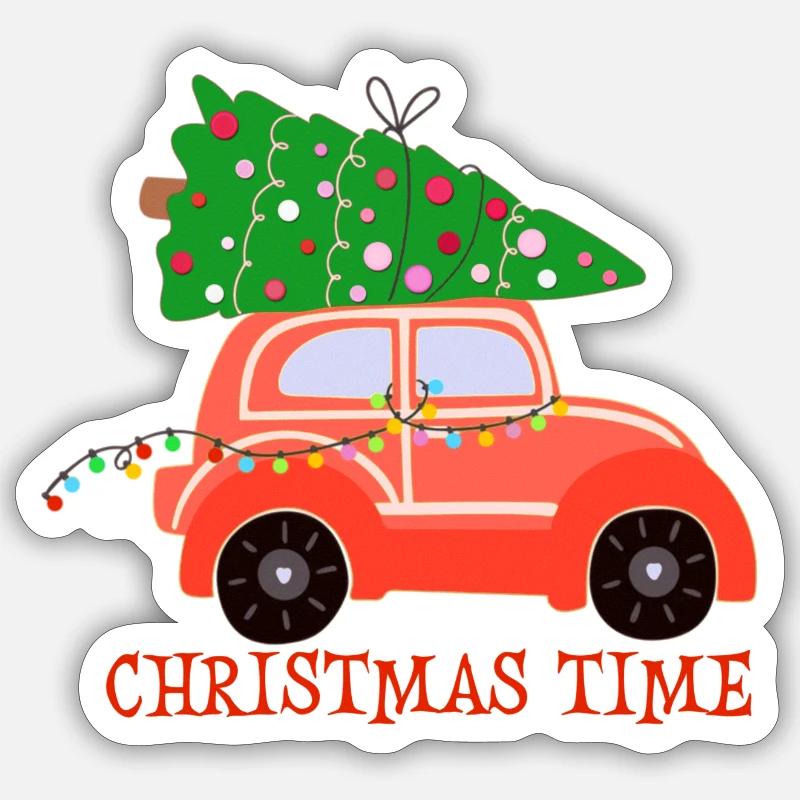 xmas time Adesivo