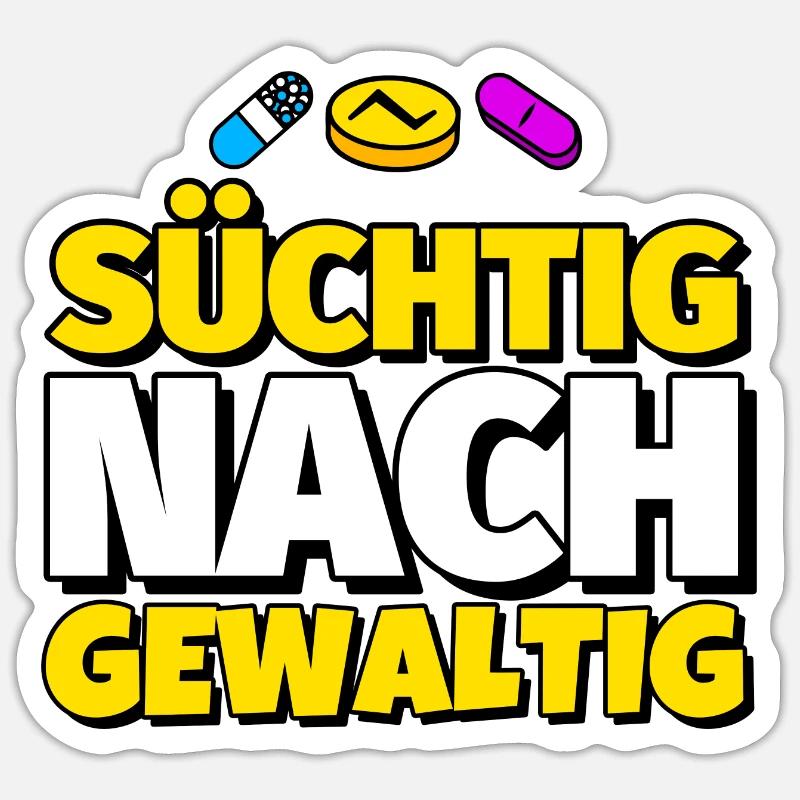 Sticker Größe S (10 x 10 cm) - 
