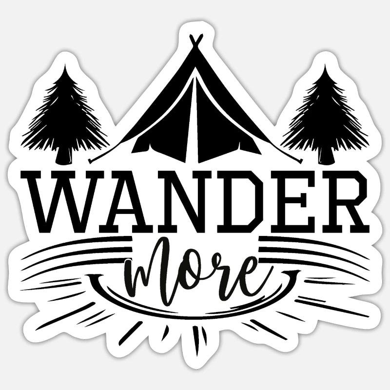 Randonnée Plus Sticker taille S (10 x 10 cm)