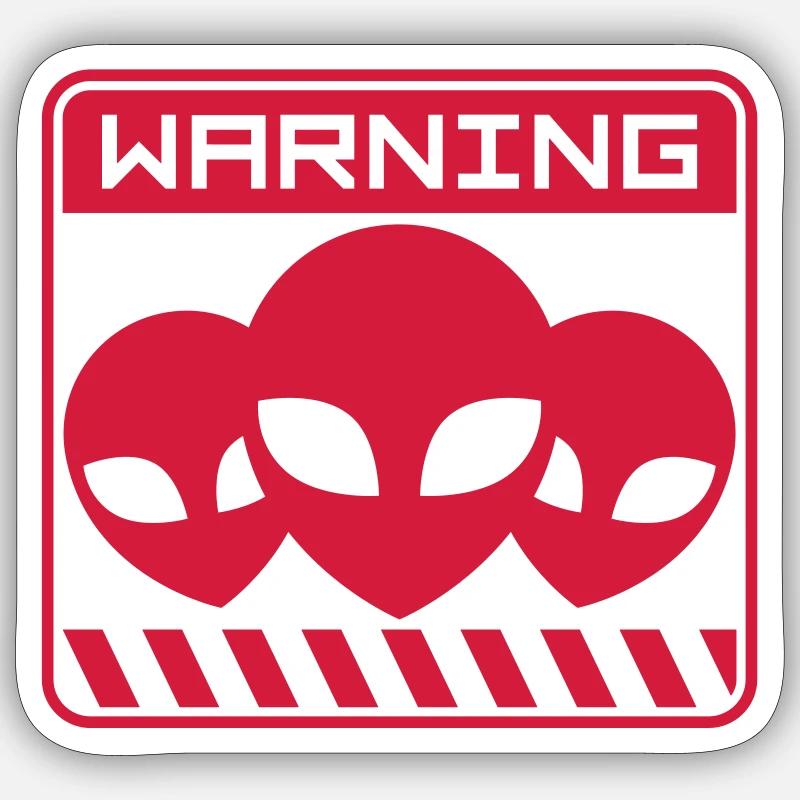 Sticker Größe S (10 x 10 cm) - 