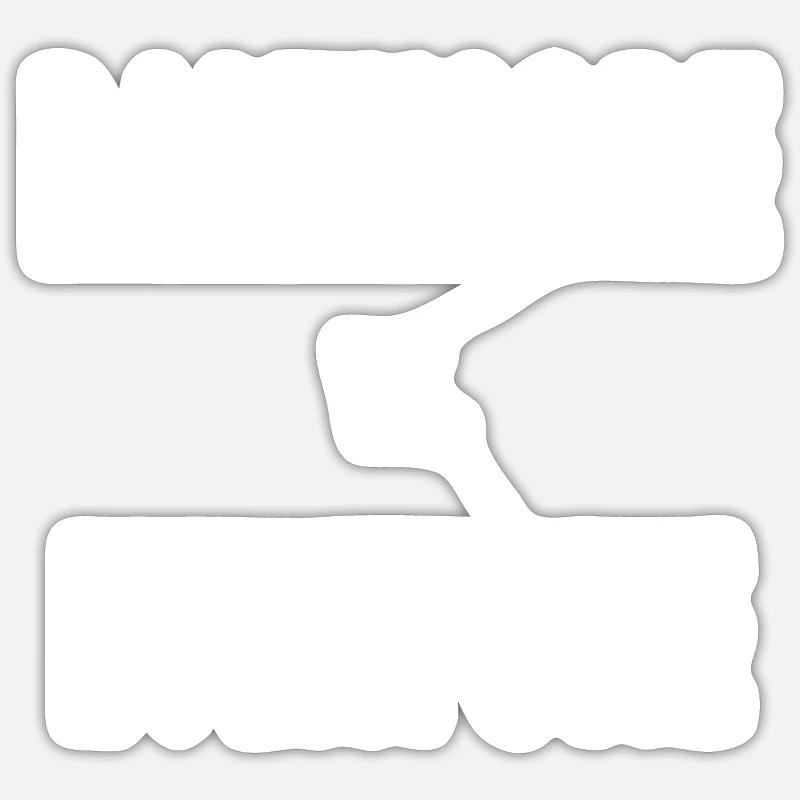 Baltimore vs Everyone - Sticker size S (10 x 10 cm) - white matte