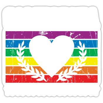 California Pride Flag Pride Month LGBTQ Flag - Sticker size S (10 x 10 cm) - white matte - Front