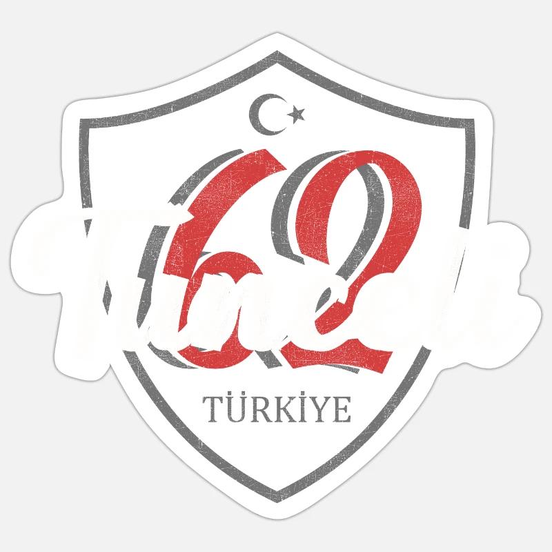 Tunceli - Sticker size S (10 x 10 cm) - white matte