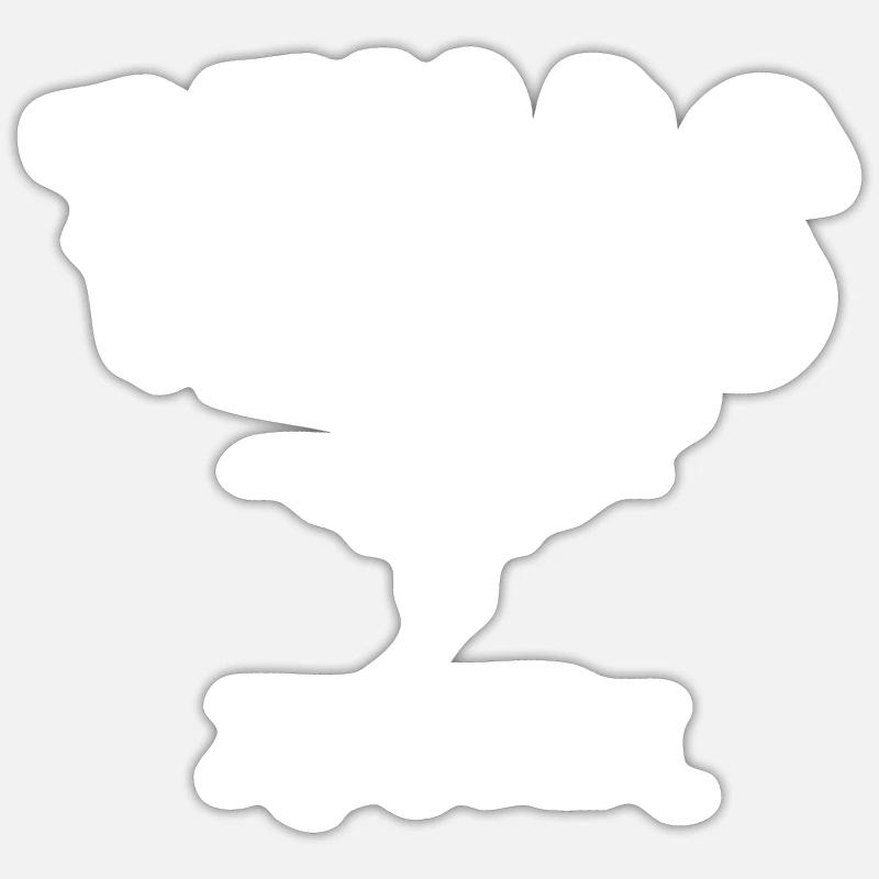 Texas Austin - Sticker Größe S (10 x 10 cm) - Mattweiß