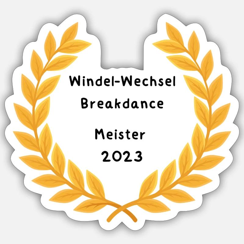 Sticker Größe S (10 x 10 cm) - 
