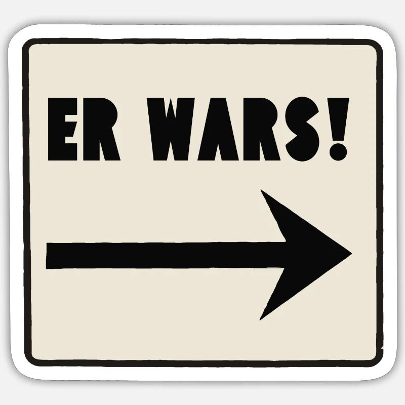 Sticker Größe S (10 x 10 cm) - 