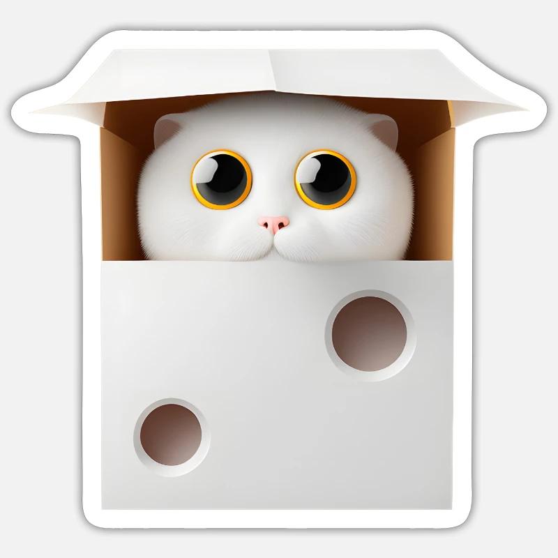 Zerbrechliche Box Sticker Größe S (10 x 10 cm)