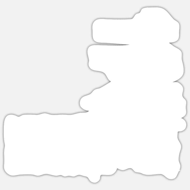 LIMITED EDITION 1982 - Sticker taille S (10 x 10 cm) - blanc mat