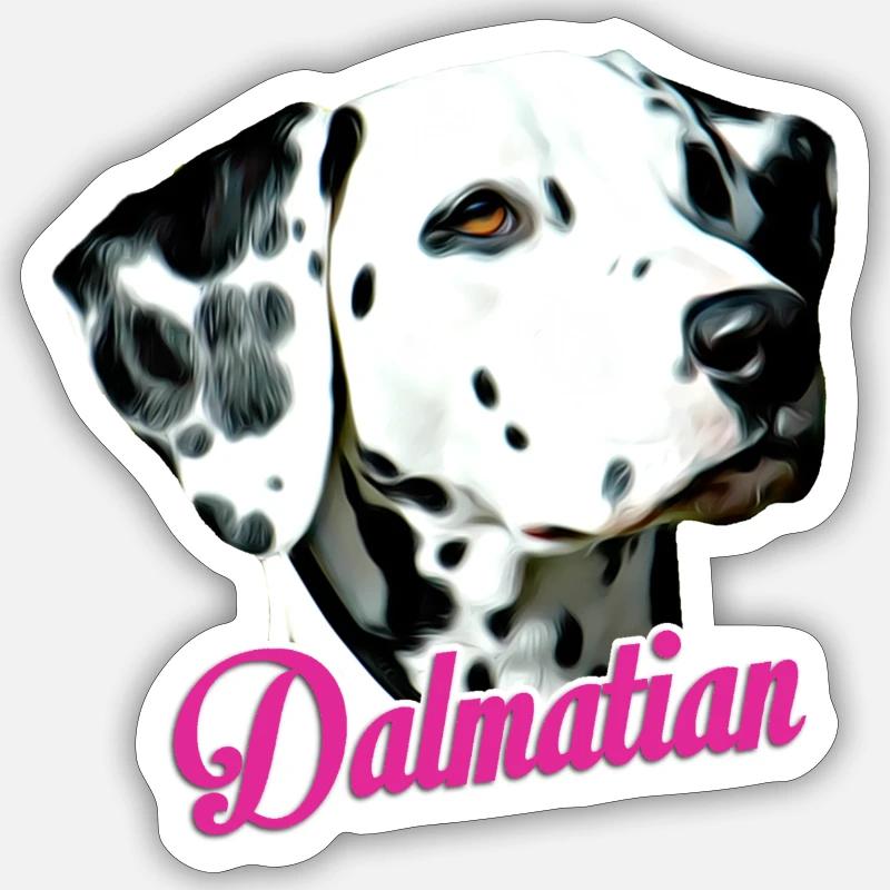 Dalmate Sticker taille S (10 x 10 cm)
