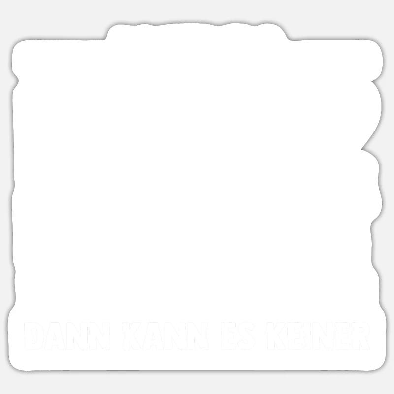 Franz - Sticker Größe S (10 x 10 cm) - Mattweiß