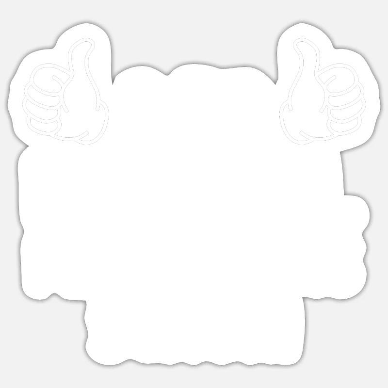 Michael Sticker Größe S (10 x 10 cm)