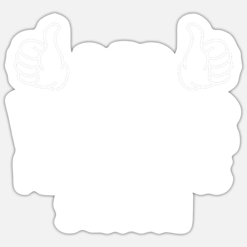 Sticker Größe S (10 x 10 cm) - 