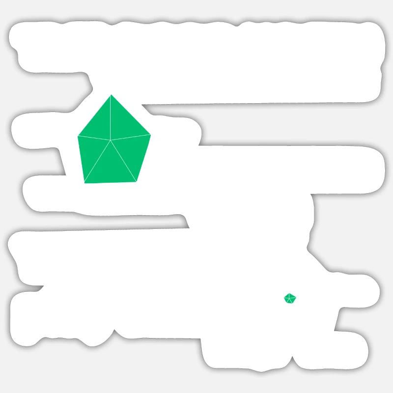 Sticker Größe S (10 x 10 cm) - 