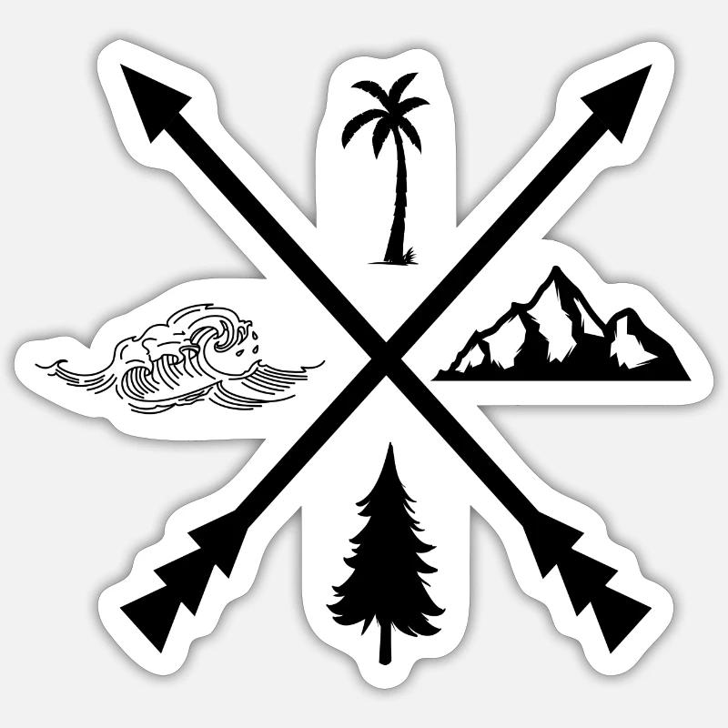 Sticker Größe S (10 x 10 cm) - 
