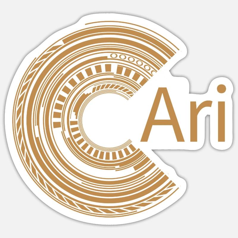 Pour Ari Sticker taille S (10 x 10 cm)