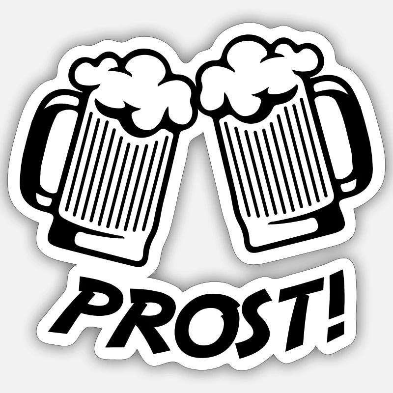 Sticker Größe S (10 x 10 cm) - 