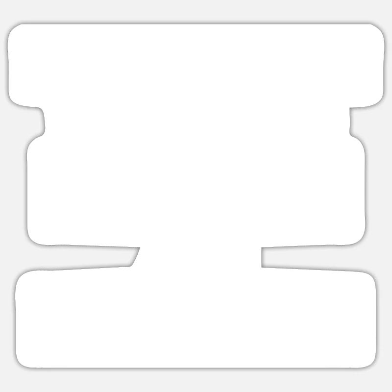 Charisma, Uniqueness, Nerve and Talent Sticker size S (10 x 10 cm)