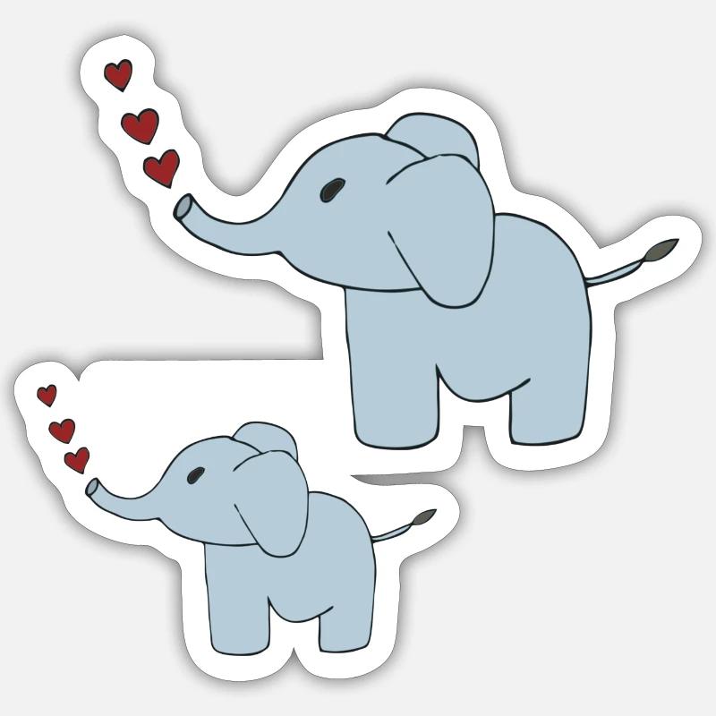 Sticker Größe S (10 x 10 cm) - 