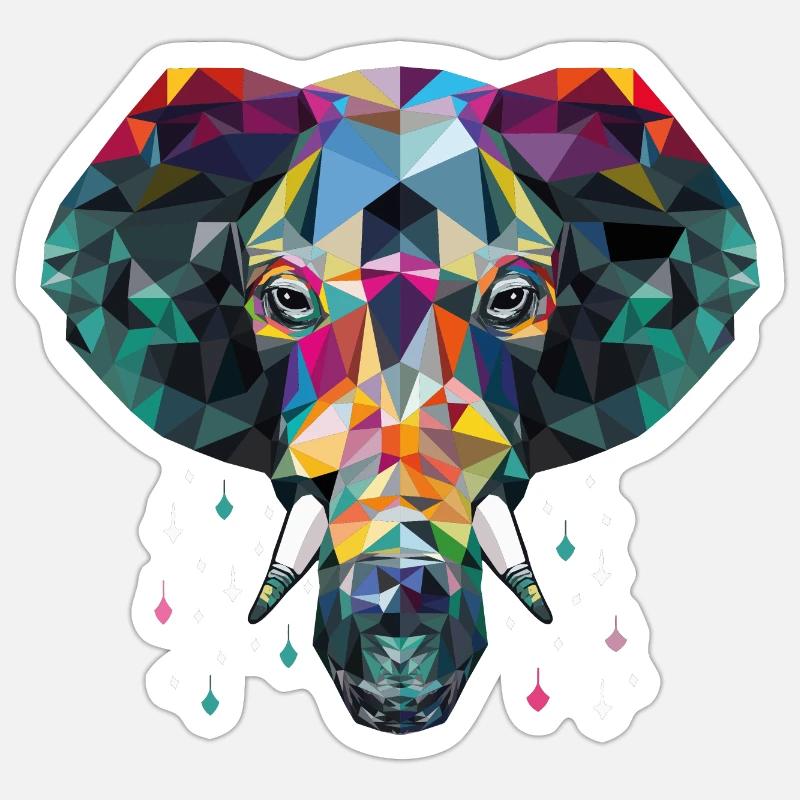 Sticker Größe S (10 x 10 cm) - 