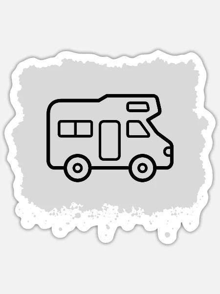  - Sticker size S (10 x 10 cm) - white matte