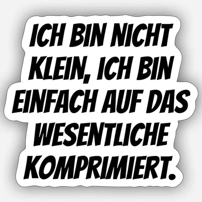 Sticker Größe S (10 x 10 cm) - 