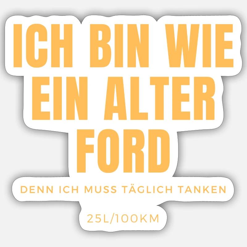Sticker Größe S (10 x 10 cm) - 
