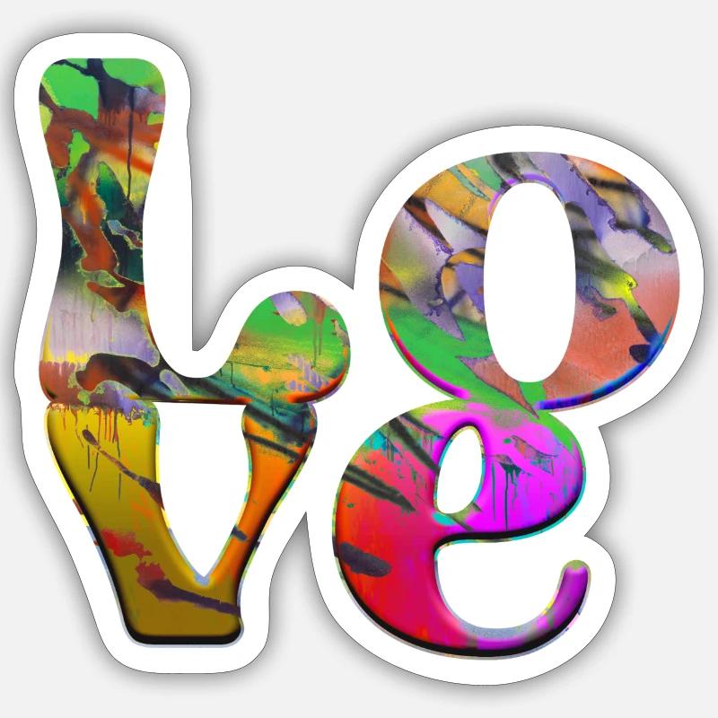 Sticker Größe S (10 x 10 cm) - 