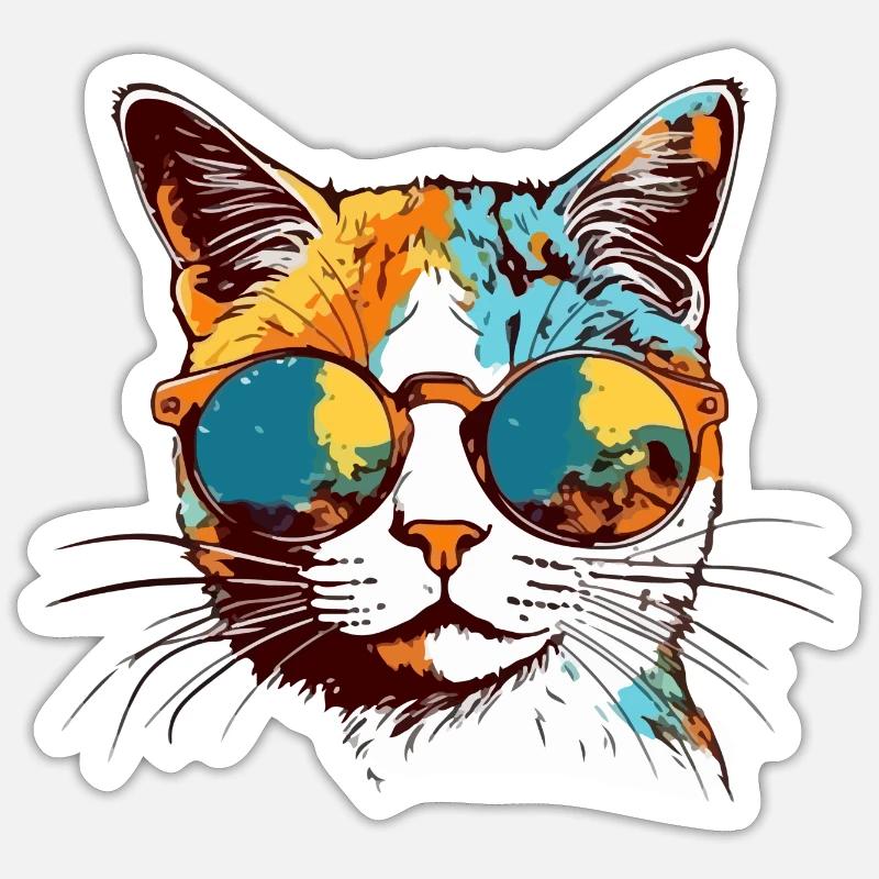 Sticker taille S (10 x 10 cm) - 