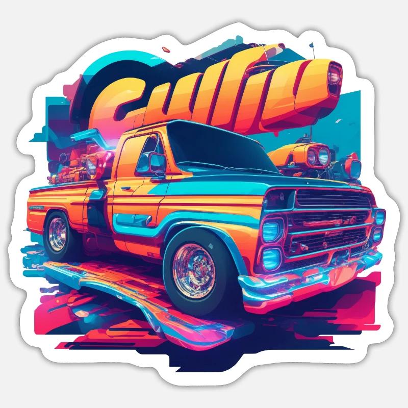 Sticker taille S (10 x 10 cm) - 