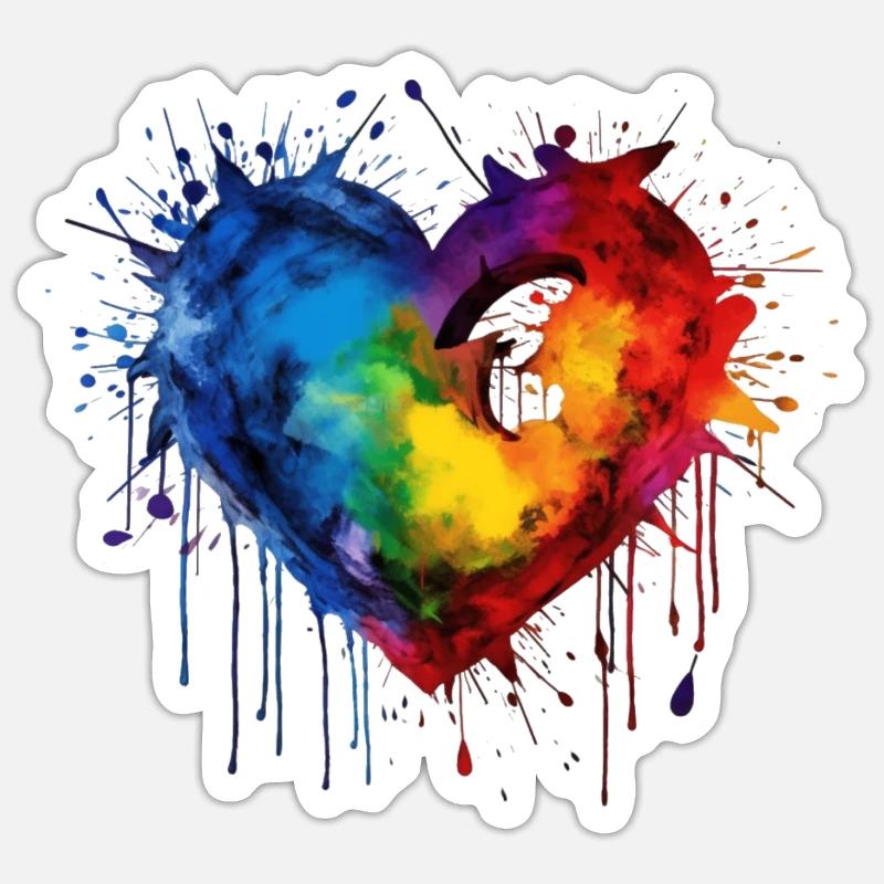 Sticker Größe S (10 x 10 cm) - 
