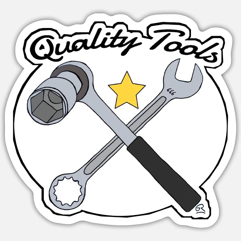 Sticker Größe S (10 x 10 cm) - 