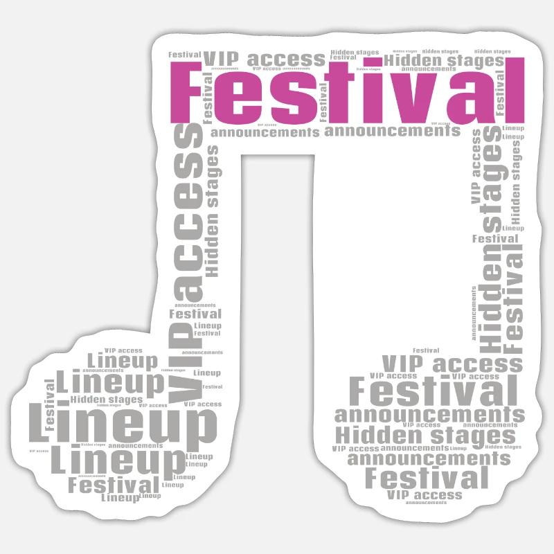 Sticker Größe S (10 x 10 cm) - 