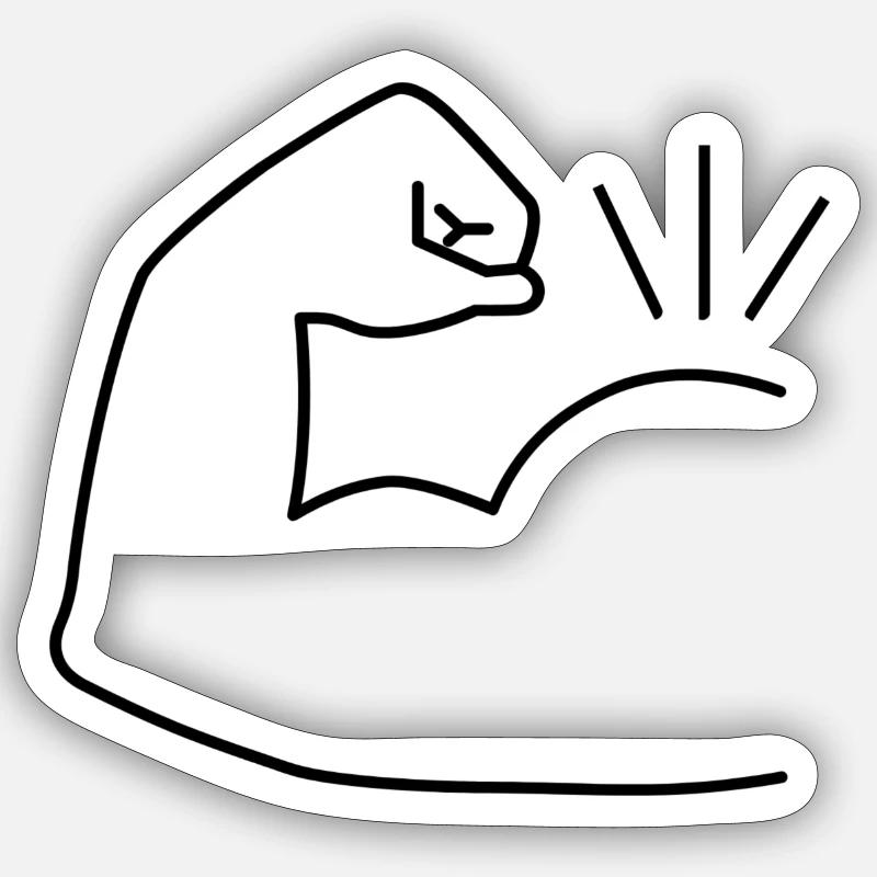 Sticker Größe S (10 x 10 cm) - 