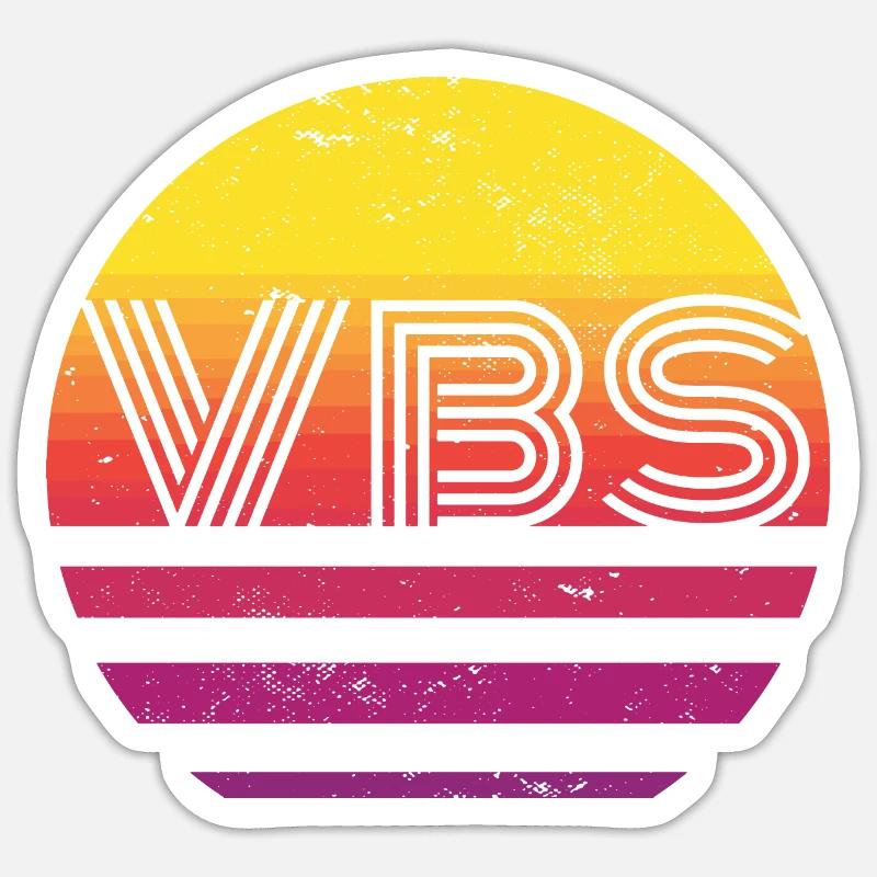 VBS Crew Vacation Bible School Squad Bible Study Sticker taille S (10 x 10 cm)