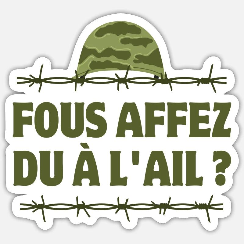Sticker taille S (10 x 10 cm) - 