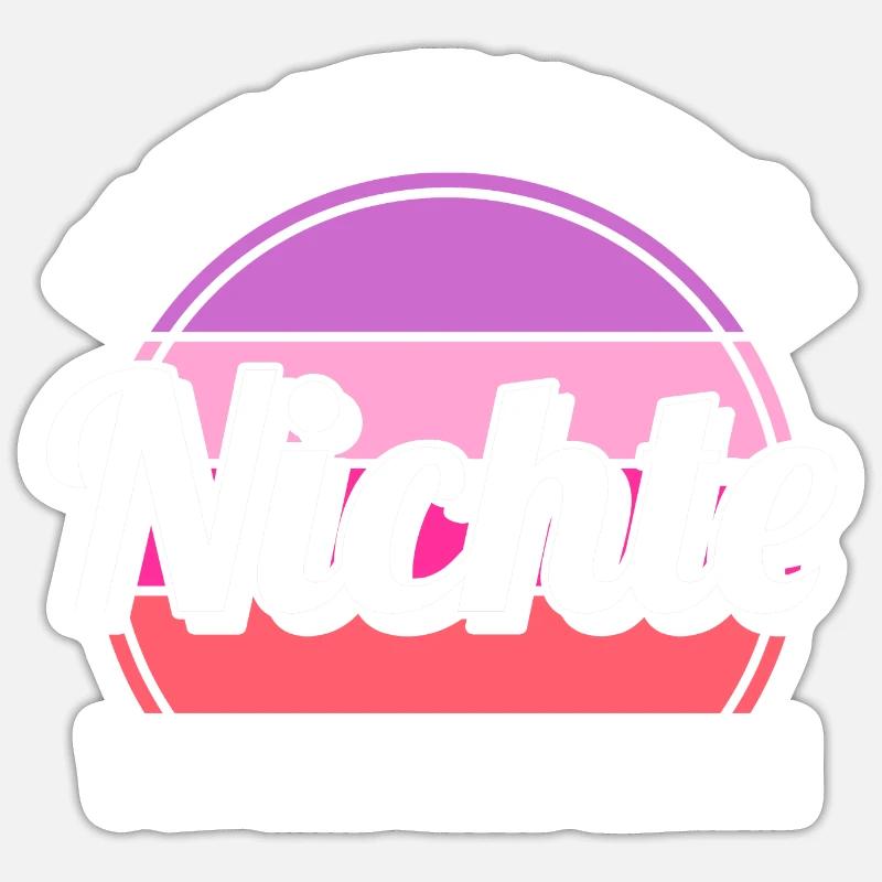 Nichte Sticker Größe S (10 x 10 cm)
