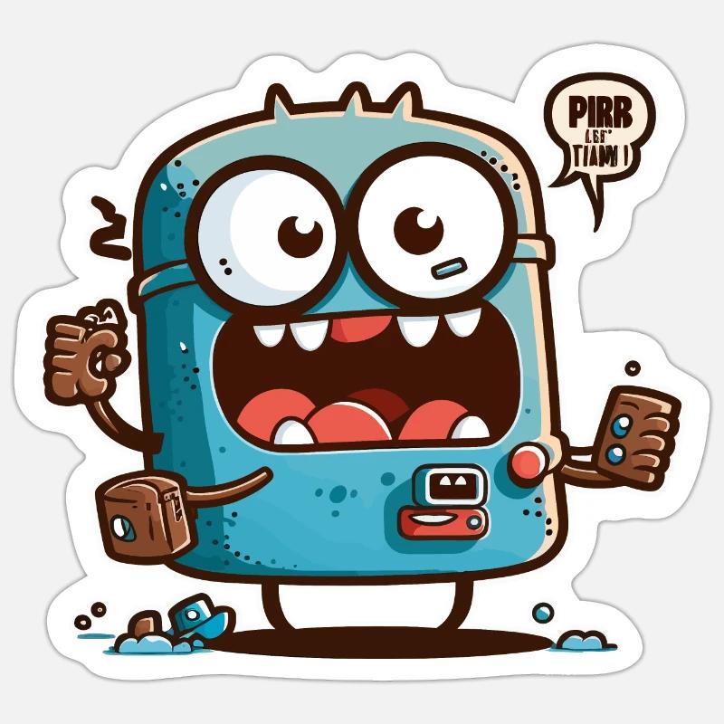 Sticker taille S (10 x 10 cm) - 
