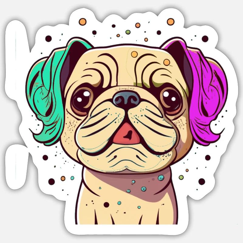 Sticker Größe S (10 x 10 cm) - 